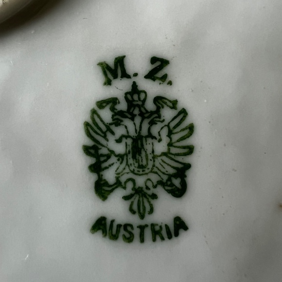Vintage MZ Austria Plate - Picture 7 of 8